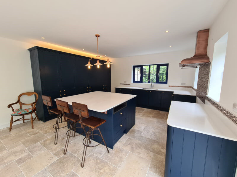 Open plan kitchen
